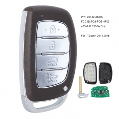 P/N: 95440-2S600 4 Button Smart Remote Car Key Fob Key 433MHZ 7953A Chip For Hyundai Tucson 2014 2015 FCCID: TQ8-FOB-4F03