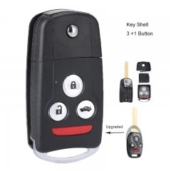 Upgraded Remote Key Shell Case for Honda Accord Civic CR-V Pilot Fit MLBHLIK-1T