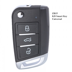 KEYDIY Universal 3 Buttons Smart Key for KD-X2 Car Key Remote Replacement Fit for More than 2000 Models ZB15