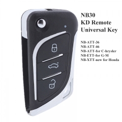 KD900 URG200 KD900+ KD200 Mini KD KD-X2 Remote Control 3 Button KD Key Remote Car Key NB30