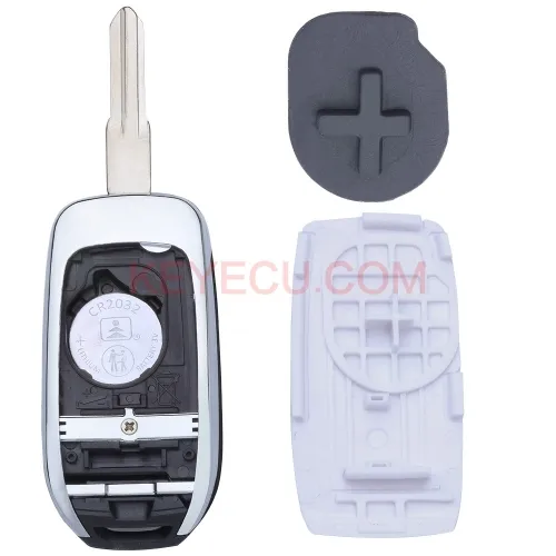 Remote Key Fob 433MHz PCF7961M for Renault Kadjar Captur Megane 3 - VAC102 Blade CWTWB1G767