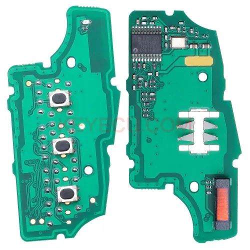 Remote Key Fob 433MHz PCF7961M for Renault Kadjar Captur Megane 3 - VAC102 Blade CWTWB1G767