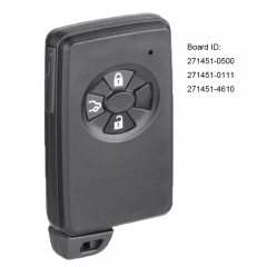 Control remoto inteligente de 2 botones para llave de coche para Toyota Corolla 312MHz / 315MHz / 433MHz ID de placa: 271451-0500 / 0111/4610