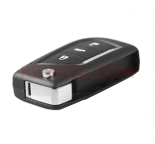 XHORSE Wireless Universal Remote Key For Toyota Style 3 Buttons Remotes for VVDI Key Tool P/N: XNTO00EN