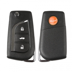 XHORSE Wireless Universal Remote Key For Toyota Style 3 Buttons Remotes for VVDI Key Tool P/N: XNTO00EN