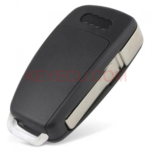 Flip Remote Key 3 Button 434MHz ID48 Chip for Audi A1 Q3 P/N: 8X0 837 220D , 8X0837220D