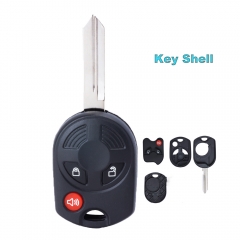 Remote Key Shell Case Fob for Ford Escape Fiesta Transit Connect 2011-2016 OUCD60022