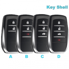 Smart Remote Key Shell 2 botones para Toyota Camry RAV4 Crown Highlander Corolla