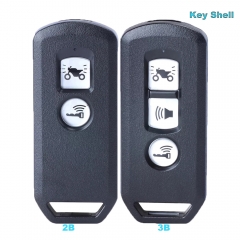 Motorcycle Scooter Remote Key Shell Case - 2 / 3 Buttons FOB for Honda K35V3 ADV SH 150 Forza 300 125 PCX150 2018 2019