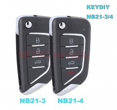 NB21-4, NB21-3 KD900 KD900+ URG200 Mini KD KD-X2 3+1/4 Button Remote Control KD Remote Car Key