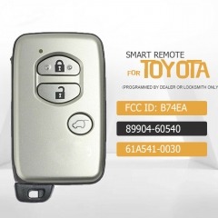 Unlocked 433MHz for 2010-2017 TOYOTA PRADO Smart Key Proximity Remote Board ID: 61A541-0030 FCC: B74EA