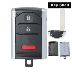 Uncut Replacement Remote Key Fob Shell Case 3Button for Acura RDX 2013-2015