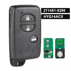 P/N: 271451-5290 GNE 3B Smart Prox Remote Key 314.3MHz/433MHz for SUBARU Forester BRZ WRX STI XV Crosstrek  HYQ14ACX