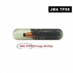 JMA TPX8 Chip de copia cifrado Copiable 48 Chip JMA TPX8 Chip de vidrio Chip de llave de coche Copia 48 Chip