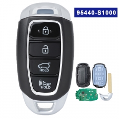 P/N: 95440-S1000 Smart Remtoe Key 4 Button FSK 433.92MHz forNCF29A1X / HITAG 3 / 47 Chip for Hyundai Santa Fe 2019 2020 FCCID: TQ8-FOB-4F19