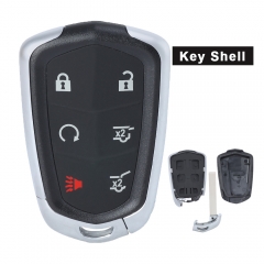 Replacement Remote Key Shell Case Fob 6B for Cadillac Escalade / ESV 2015-2018