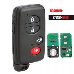 Smart Remote Key Fob for Toyota Highlander 2008-2013 HYQ14AAB P/N: 271451-0140