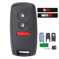 TS003, FCCID: KBRTS003 , PN: 37172-64J00 Remote Key Fob 315MHz 2+Panic Button for Suzuki Grand Vitara SX4 / Sport 2007-2012