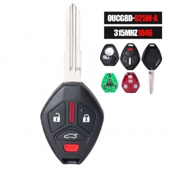 6370A477 G8D-625M-A Remote Head Key Fob for Mitsubishi Lancer 2008 2009 2010 2011 2012 2013 2014 2015 2016 2017