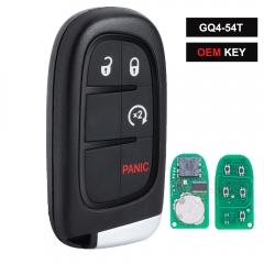 OEM Smart Remote Key 433MHz PCF7945A for RAM 1500 2500 3500 2013-2019 - FCC:GQ4-54T