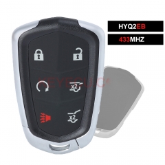 Smart Remote Key 6 Button 433MHz for Cadillac Escalade / ESV 2015-2018 FCC: HYQ2EB