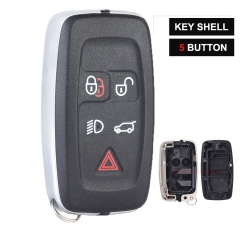 Remote Key Shell Case Fob 5 Button for Land Rover LR4 Range Rover Evoque/ Sport 2012-2015 With Words