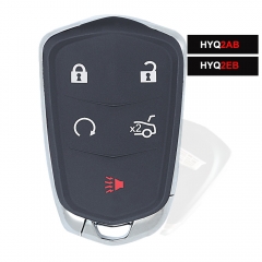 HYQ2AB, HYQ2EB (Chip Original) mando a distancia inteligente Fob 315MHz 433MHz para Cadillac XTS CTS CT6 ATS 2017 2018 2019 con logotipo