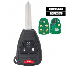 OHT692713AA for 2007-2017 JEEP WRANGLER PATRIOT COMPASS KEY FOB TRANSMITTER REMOTE TO START