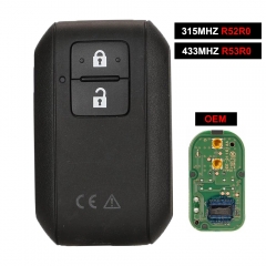 Original keyless Go 2 Button Smart Card 315MHz / 433MHz ID47 37172M55R40 For Suzuki Ertiga 2018 2019 2020 Vitara Wagon R SWIFT 2017