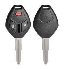 High Quality Remote Key Shell 2+1 Button For Mitsubishi Lancer Eclipse Galant Right Blade No Logo