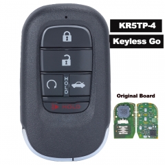 Keyless Go Smart Remote Key FSK 433.92MHz 4A Chip Fob for Honda Accord 2022 FCCID: KR5TP-4 , PN: 721 47-T20-A11 (Original Board)