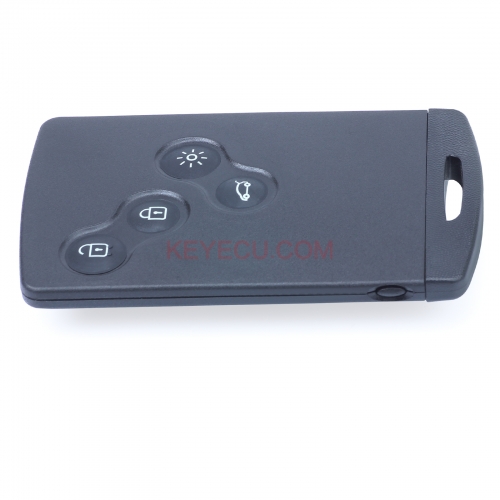 Smart Key 4 Button 433MHz With PKE PCF7952 Chip Semi-intelligent for Renault Koleos 2009-2016