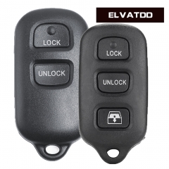 FCC: ELVATDD ELVAT1B Remote Key 433MHz for Toyota Sequoia Corolla Tundra Tacoma Fob
