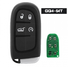 GQ4-54T 433.92MHz 4A Chip Smart Remote Key Fob for JEEP KL Cherokee 2014 2015 2016 2017 2018 2019 2020