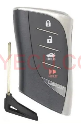 Board ID: 0440 , HYQ14FBF , PN: 8990H-06010 Smart Remtoe Key 314.3MHz Fob for 2018 2019 2020 2021 LEXUS LS