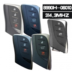 Board ID: 0440 , HYQ14FBF , PN: 8990H-06010 Smart Remtoe Key 314.3MHz Fob for 2018 2019 2020 2021 LEXUS LS