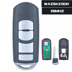 FCC ID: WAZSKE13D01 315MHz 4 Button Smart Remote Key Fob for 2017 2018 2019 2020 Fiat 124 Spider, for Toyota, SCION ,ABARTH