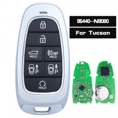 OEM Board / Aftermarket PN: 95440-N9080 FCCID: TQ8-F08-4F28 Smart Remtoe Key 433MHz 7 Button for Hyundai Tucson 2021 2022