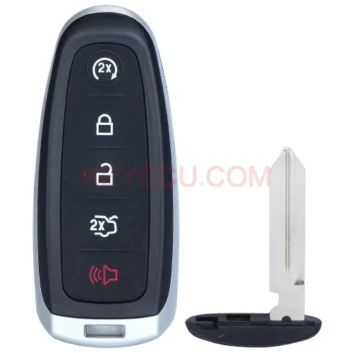 BT4T-15K601-Cx,5921287 5 Button Remote Smart Prox Key 433MHz for Ford Edge Escape Explorer Taurus Flex Focus