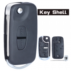 Modified Remote Key Shell 2 Button For Mitsubishi Right Blade