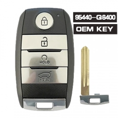 95440-Q6400 Original Smart Remote Key 4 Button 433MHz AES 6A Chip for KIA Seltos 2021 2022