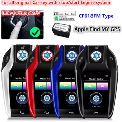 Modified Smart LCD Key CF618FM w/ IOS MFI location for Models Engine start/stop