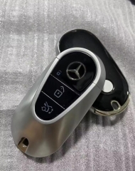 Carcasa de llave remota inteligente de repuesto de tamaño Original de 3 botones para mercedes-benz ACES clase W204 W207 W212 W164 W166