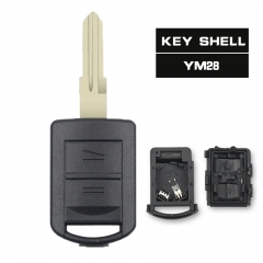 Remote Key Shell 2 Button for Vauxhall Opel Corsa Agila Meriva Combo YM28