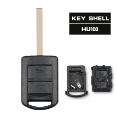 Remote Key Shell 2 Button for OPEL VAUXHALL Corsa Agila Meriva Combo Hu100