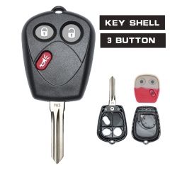 Remote Key Shell Case Fob 3 Button for SAAB 9-7X 9-7,  SFU1008552