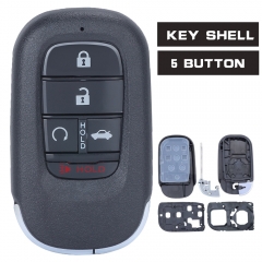 5 Button Smart Remote Key Shell Case for Honda Accord 2022 Civic 2023 FCCID: KR5TP-4