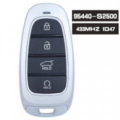 95440-S2500 433MHz HITAG 3 / 47 Chip Smart Remote Key 4 Button for Hyundai Santa Fe 2021 2022 TQ8-FOB-4F26