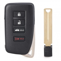 Board ID: 231451-3950,  FCCID: HYQ14FLB Smart Remote Key 4 Buttons 314.3MHz Fob for Lexus IS300 IS350 RC300 RC350 RC F 2020 2021