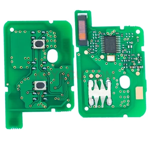 Remote Key Fob 2 Button 433MHz PCF7961 4A for Renault Duster Dokker Trafic Master 2013-2017